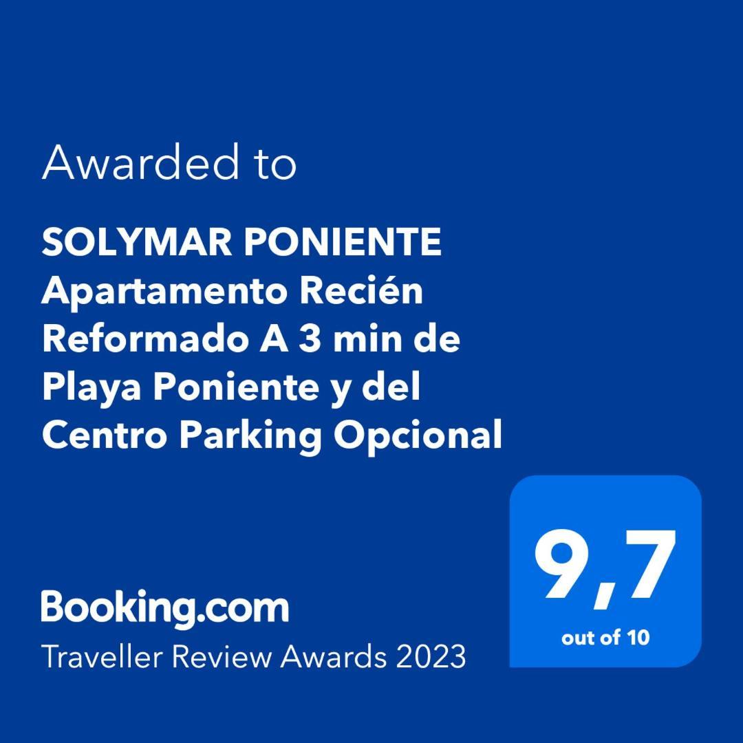 Solymar Poniente Apartamento Recien Reformado A 3 Min De Playa Poniente Y Del Centro Parking Opcional Benidorm Buitenkant foto