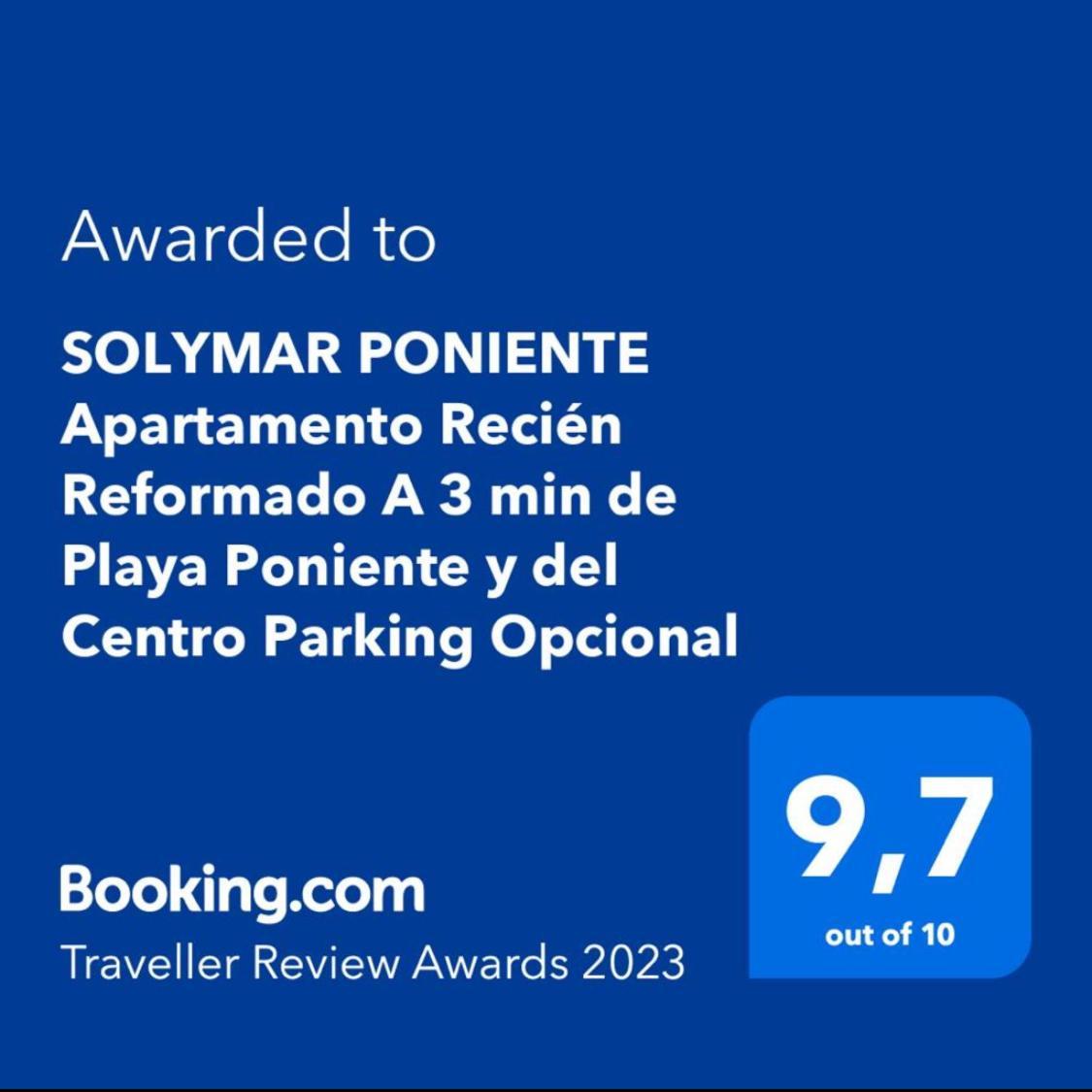 Solymar Poniente Apartamento Recien Reformado A 3 Min De Playa Poniente Y Del Centro Parking Opcional Appartement Benidorm Buitenkant foto